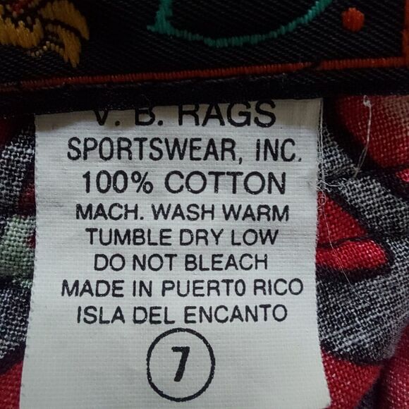 Womens Shorts Swim Board Short size 7 Chili Pepper Print Cotton Pocket - Picture 12 of 12